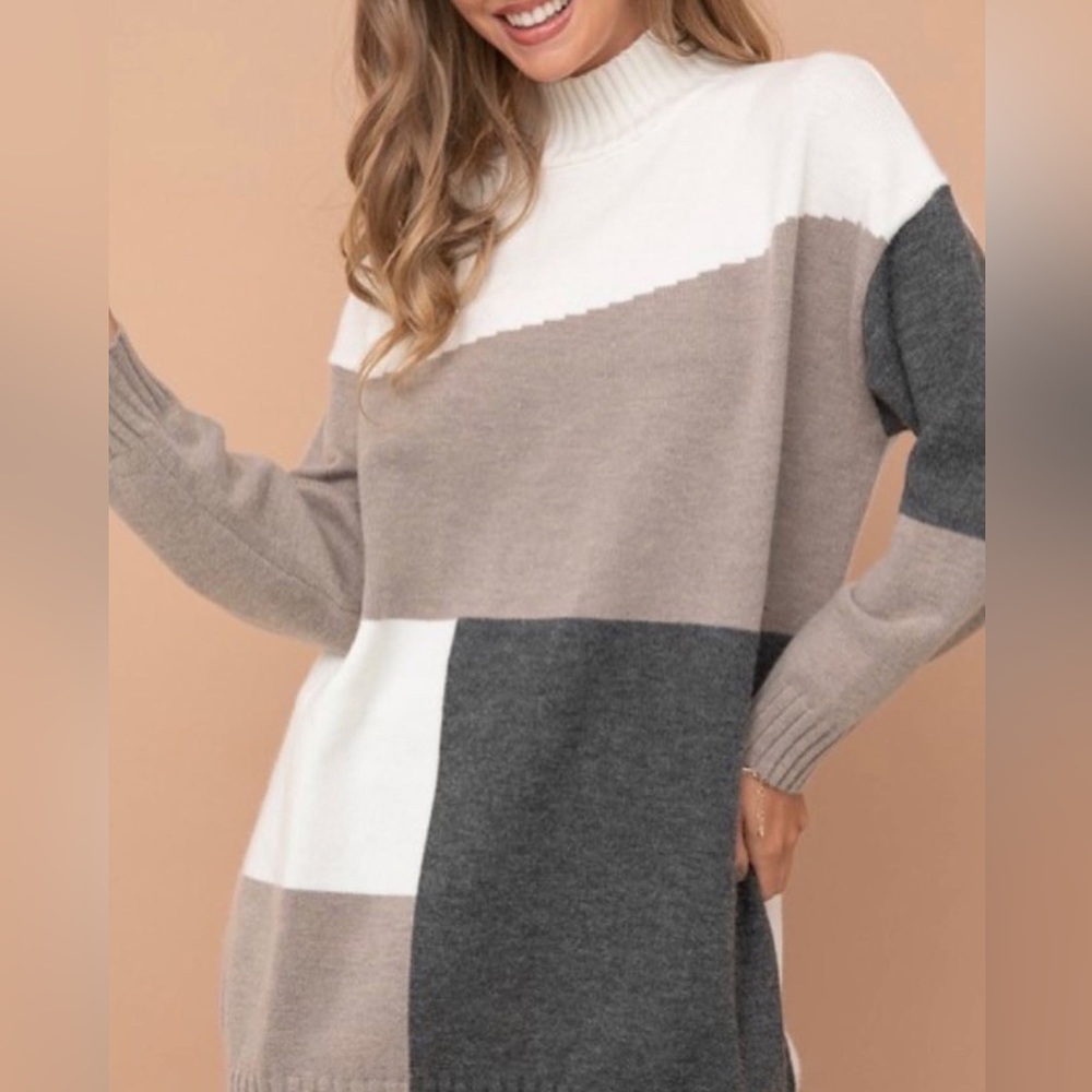 Color block sweater - Picture 8 of 13